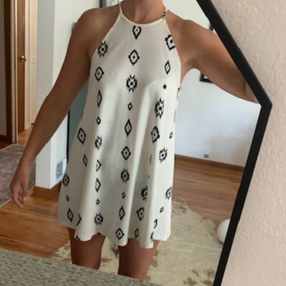 Stretch Shift Dress From Zara